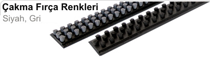 Apollon (PF16) Çakma Fırça Renkleri